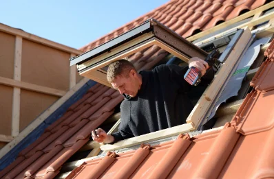 Pose de fenêtres de toit Velux au Bignon